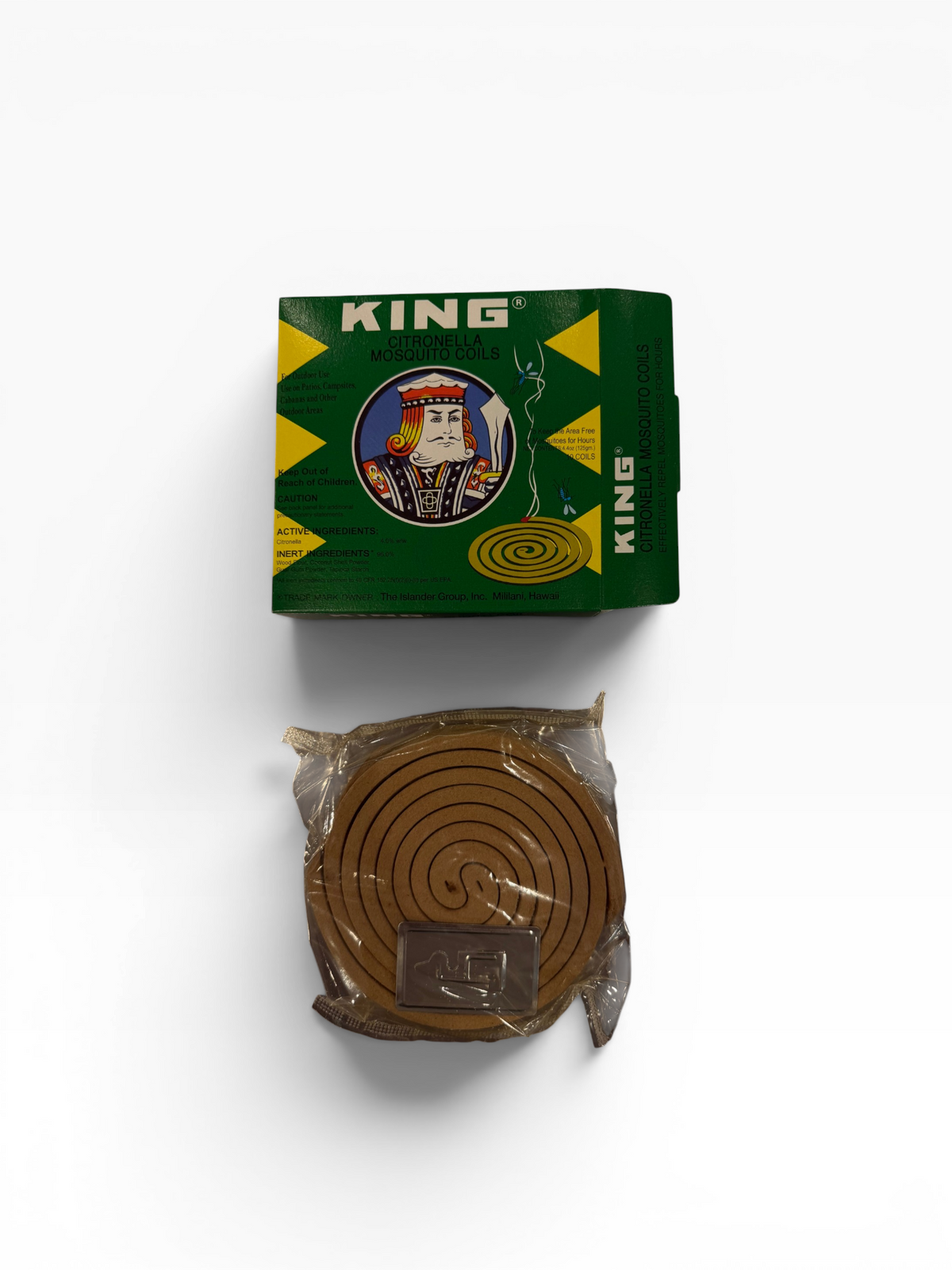 KING Citronella Mosquito Coils packaging