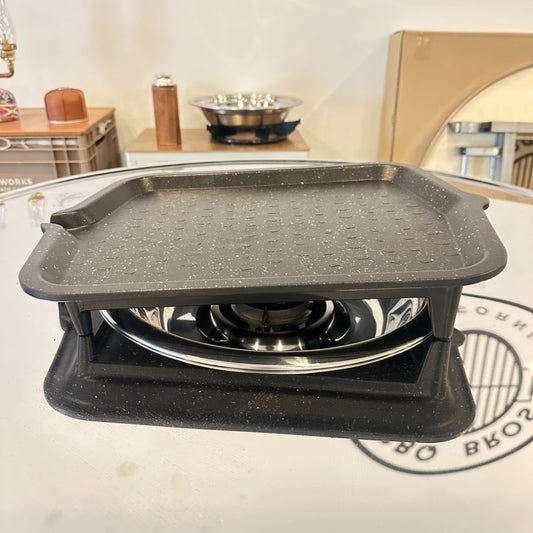 Premium Hand-Cast Aluminum Grill Plate