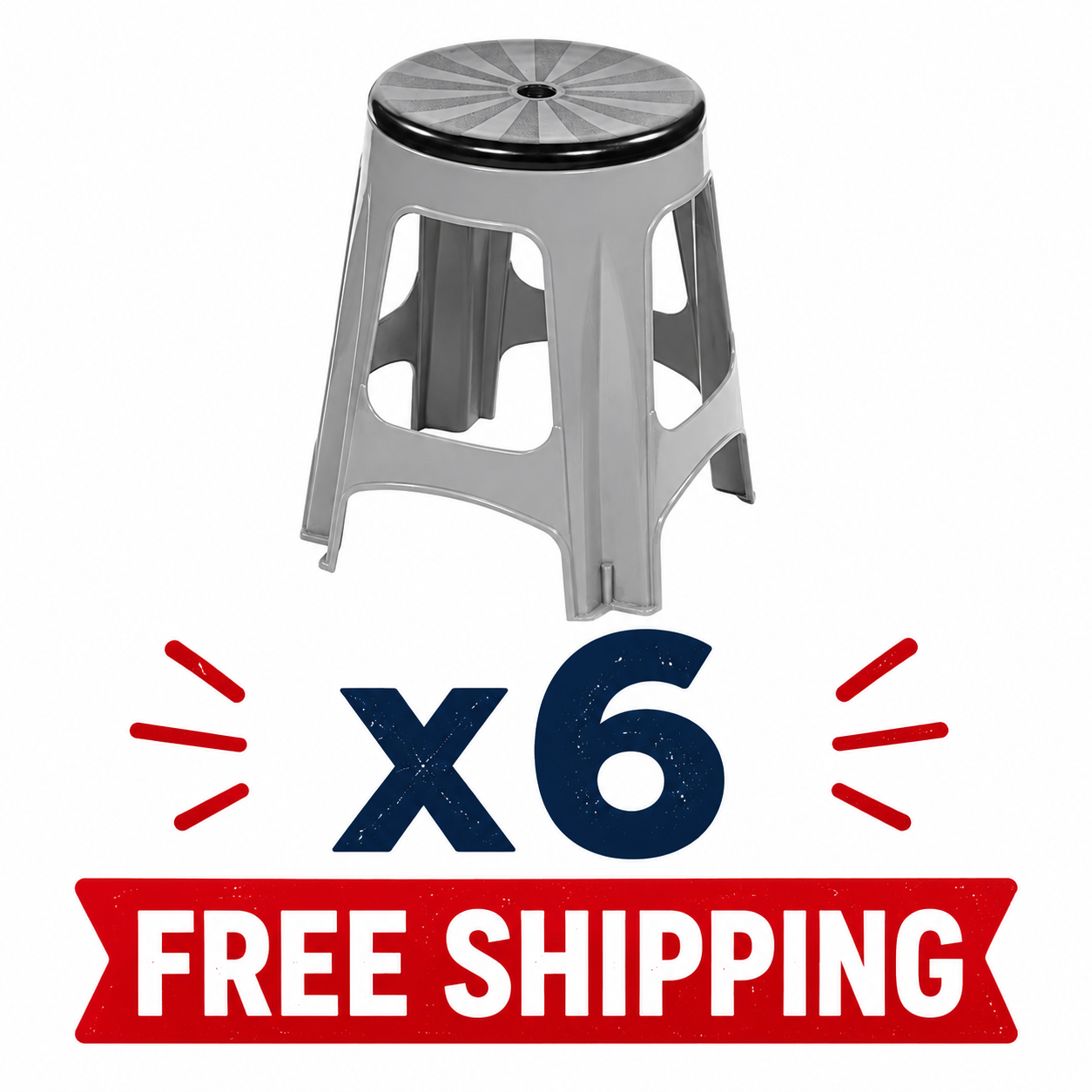 Swivel Stool 6pcs