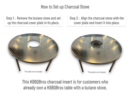 Duo Charcoal Insert (Ship in early June)
