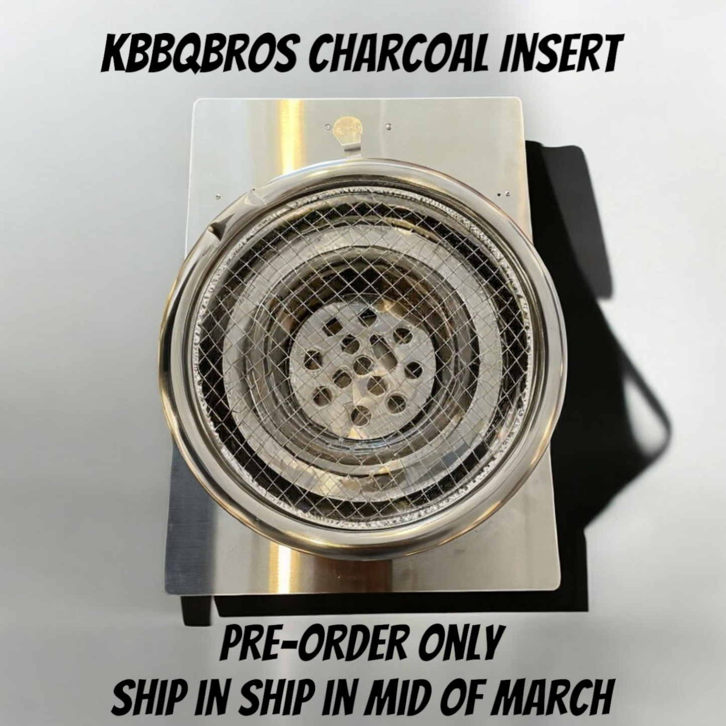 Duo Charcoal Insert (Ship in early June)