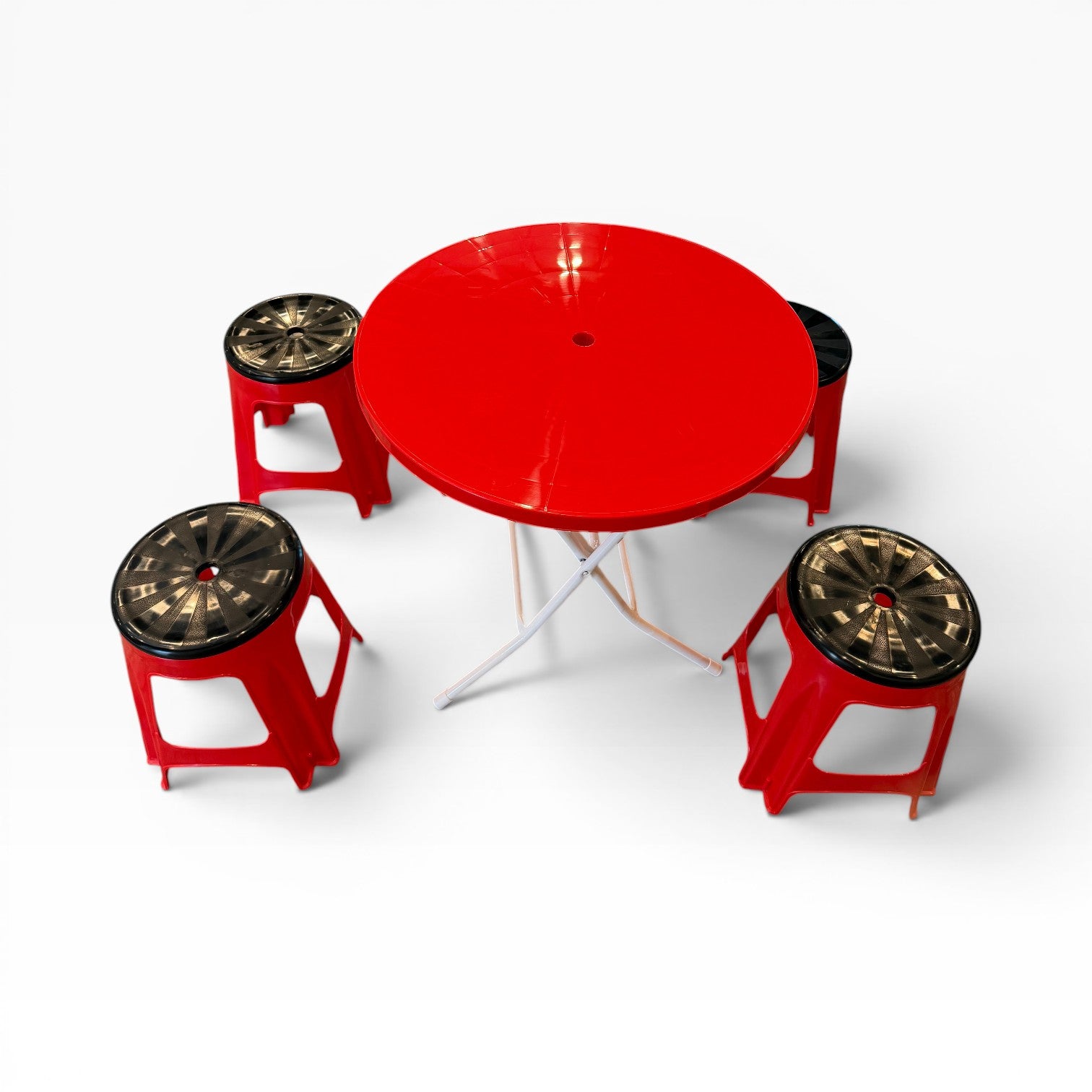 Pocha Table Set (Table + 4 Stools) – KBBQBROS